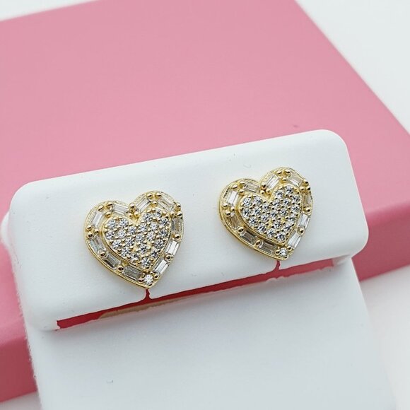 "925 Sterling Silver Cubic Zirconia Earrings, U19254607 - Picture 7 of 11